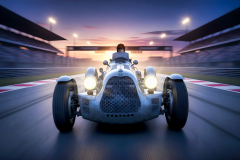 Oldtimer Rennwagen Alfa Romeo